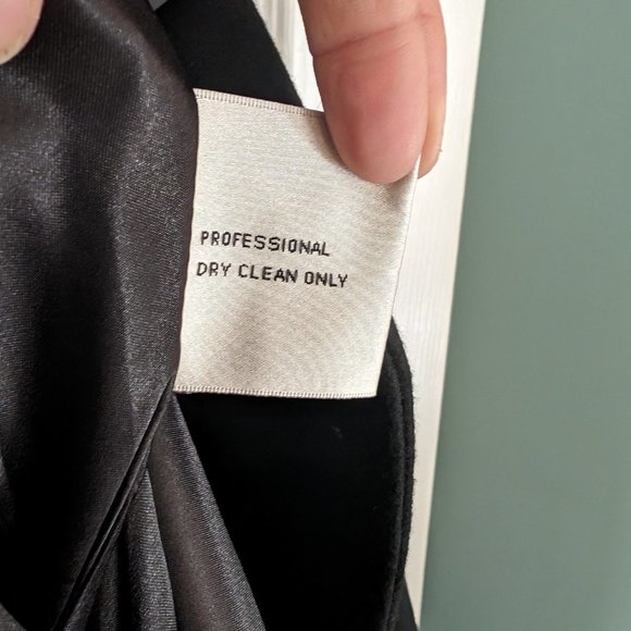 Kenneth Cole New York Black Hooded Cape - Picture 8 of 9